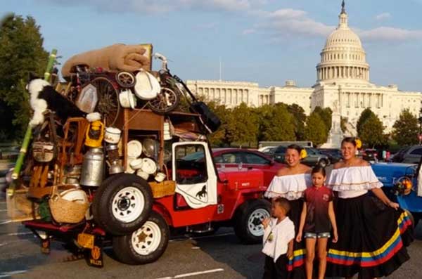 Goyipao, caravana colsaroma en Washington